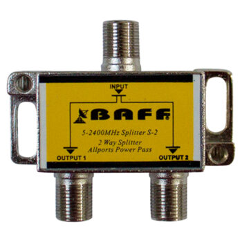 Sat distributor 2 way BAFF antenna splitter Lnb distributor 2 output 2-1 2x
