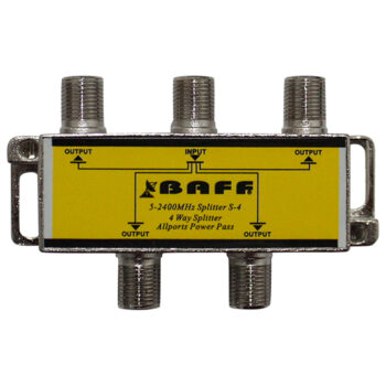 Sat distributor 4 way BAFF antenna splitter LNB distributor 4 output 4-1 4x