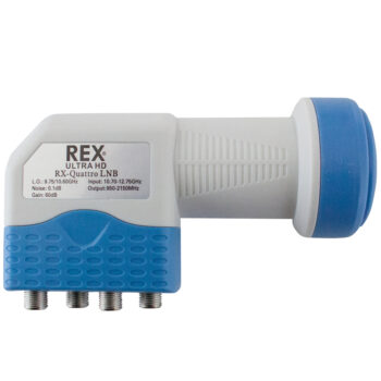 Sat LNB Universal Quattro REX Multiswitch LNB 0.1dB 4 Connection Full HD TV 3D Digital Satellite LNB