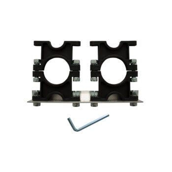 Multifeed holder Sat Lnb bracket Universal BAFF 2-way aluminum rail Multifeed holder for 2 LNB