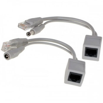 PoE Injector 2 pieces Splitter for IP Camera RJ45 Ethernet Power Distributor 1 pair Passive PoE