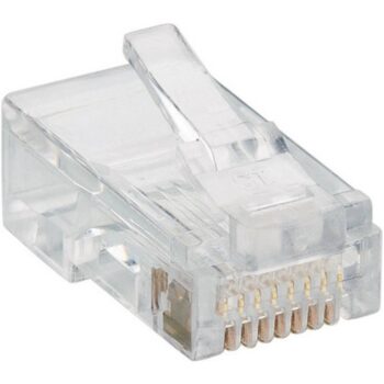 RJ45 network cable connector for Ethernet cable 100 pieces RJ-45 connector for Internet cable 100pcs